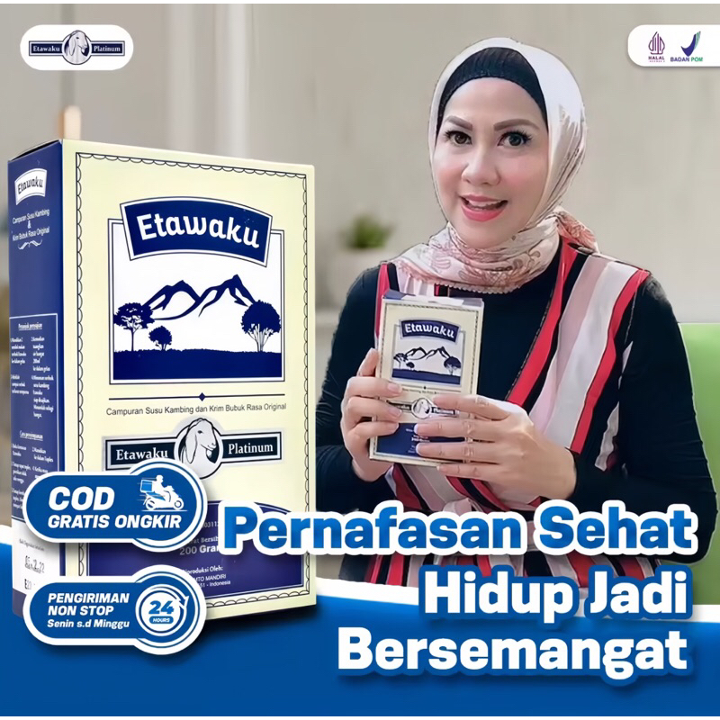 

Etawaku Platinum Susu Kambing Etawa 3x Lebih Cepat Atasi Segala Gangguan Pernafasan Sesak Nafas Asma Dan Obati Nyeri Tulang Sendi