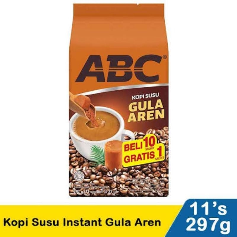 

Kopi ABC Gula Aren Bag 10+1