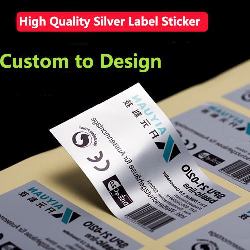 

Cetak Stiker / Print Sticker Label Metallic Silver / Gold A3+ & KISS CUT