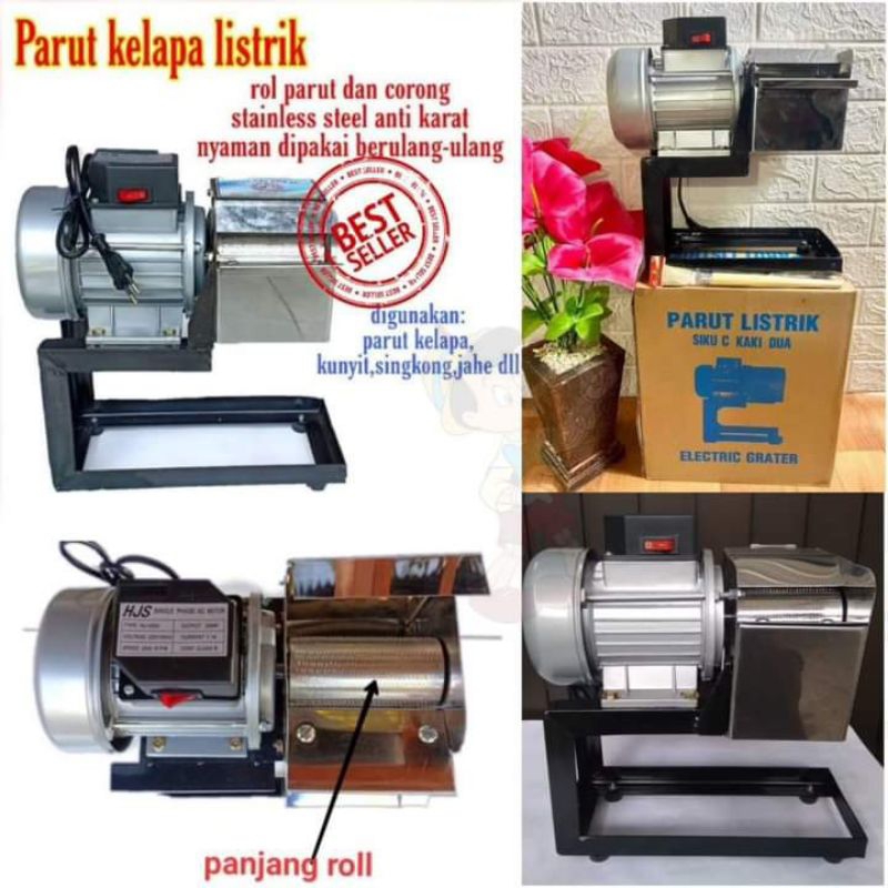 MESIN PARUTAN LISTRIK / SELEP KELAPA
