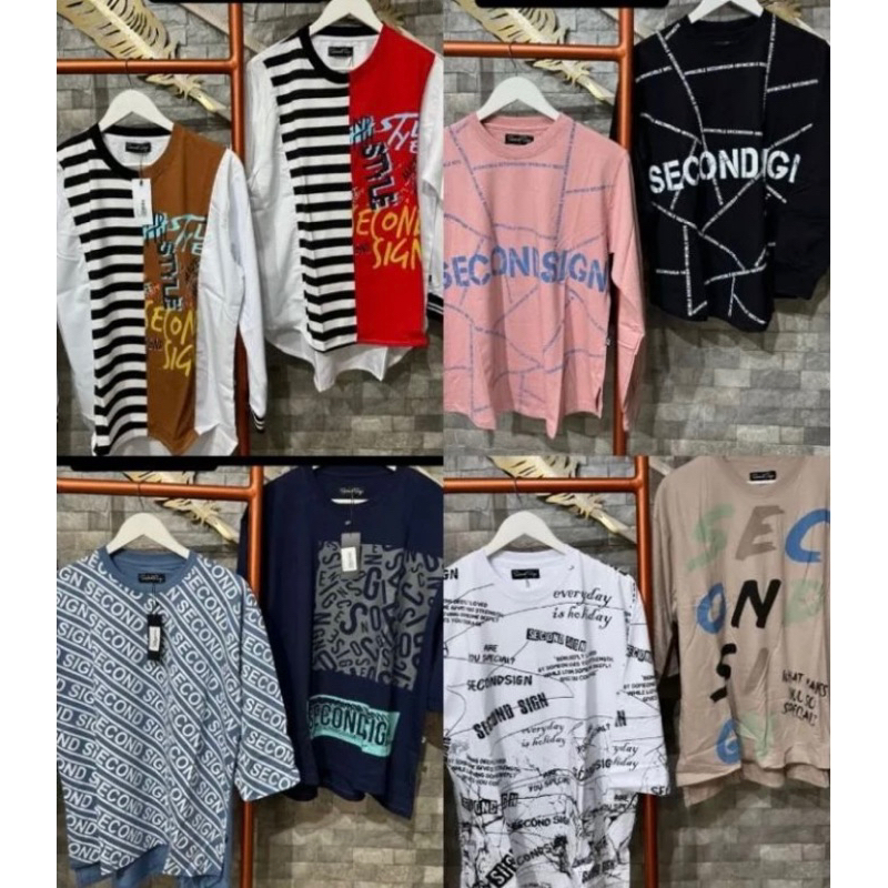 Sale kaos second sign part 2