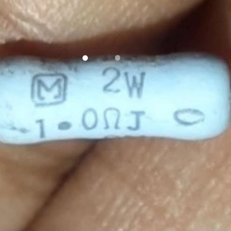 resistor 1 ohm 2 watt panasonic original