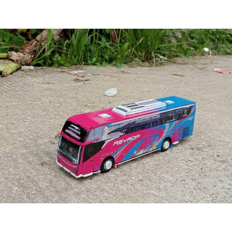 PAPERCRAFT BUS MSM ASYROF "CASPER REBORN" JB5 EDITION