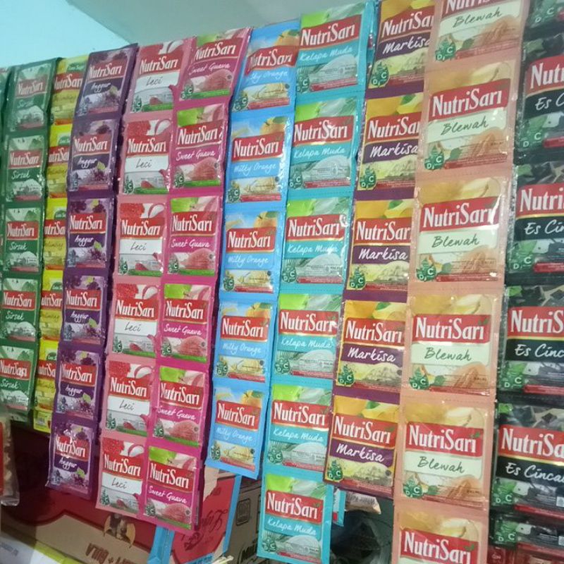 

Korzaln Nutrisari Isi 10 Sachet // Nutrisari Semua Varian // Minuman Segar // Minuman Serbuk