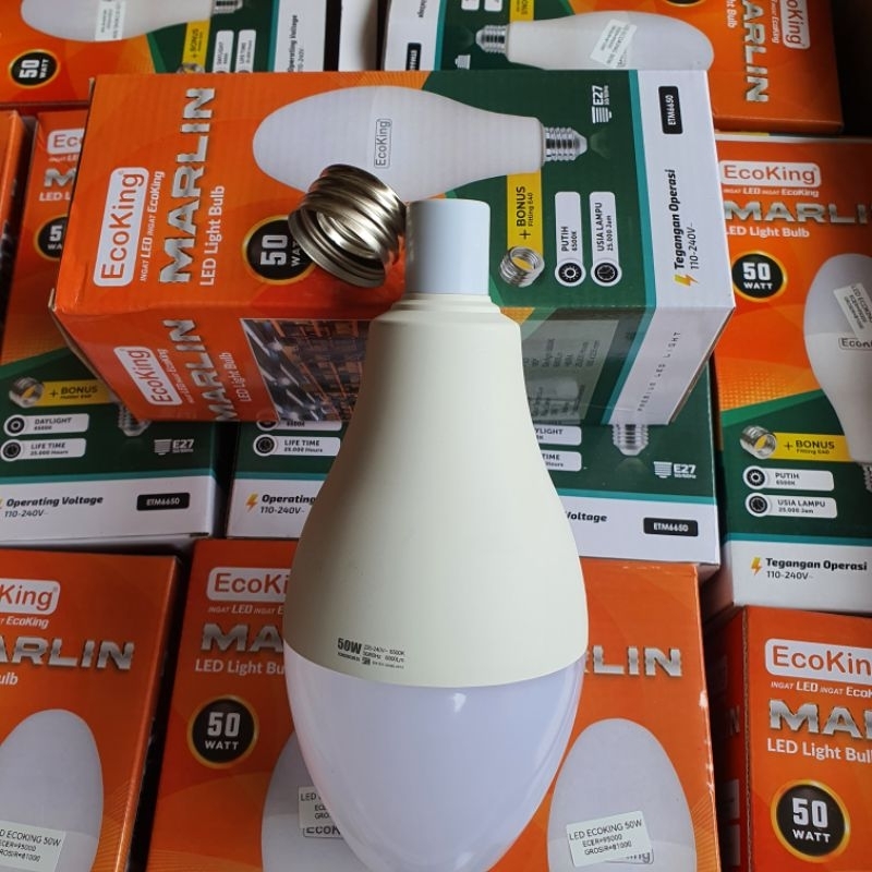 LAMPU JALAN LED 50W MODEL MERCURY ECOKING MARLIN