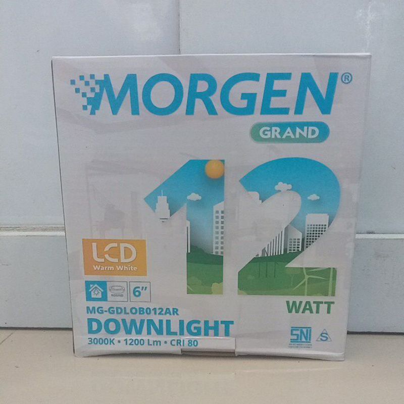 Lampu LED Downlight Morgen 12 Watt