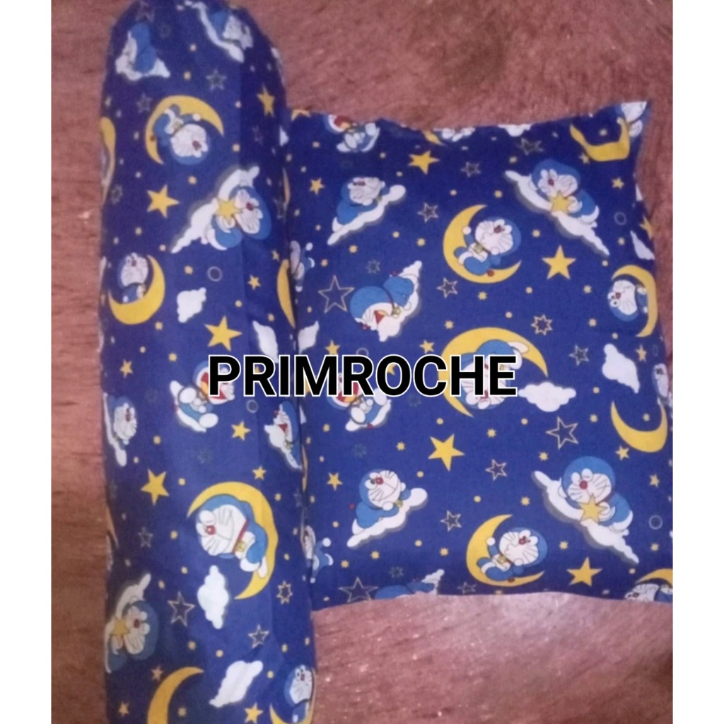 Urung Bantal Kapuk / Kulit Urung Guling Kapuk Motif Bunga & Boneka Murah