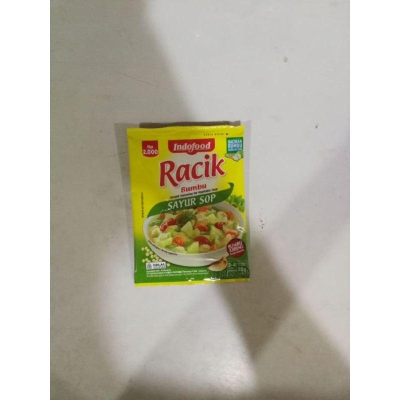 

Racik Bumbu sayur sop