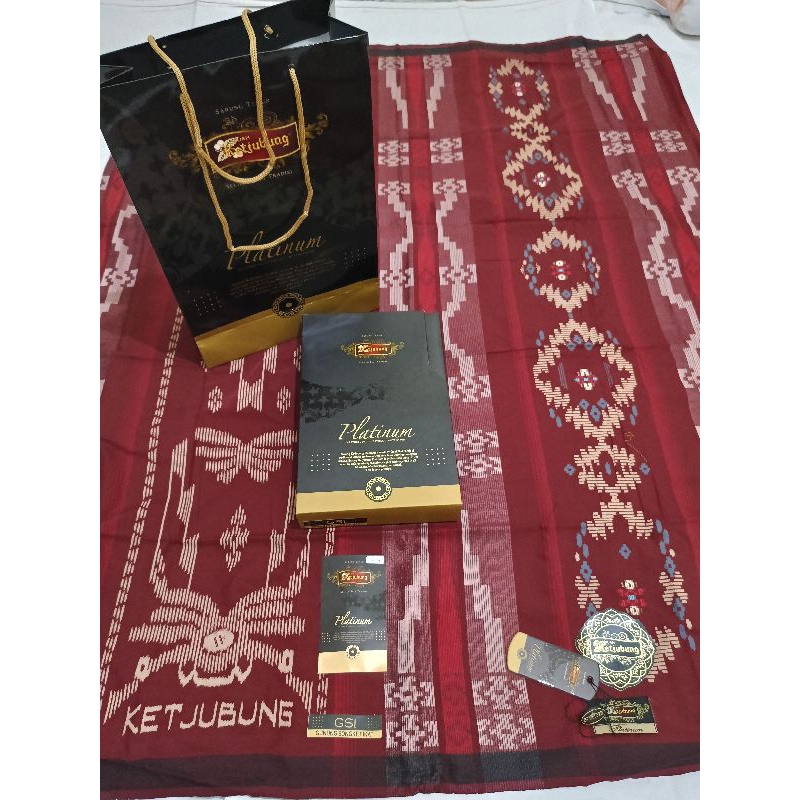 Sarung Kecubung Platinum || Sarung Ketjubung Platinum GSI, TIS, SPP || Sarung Kecubung Murah