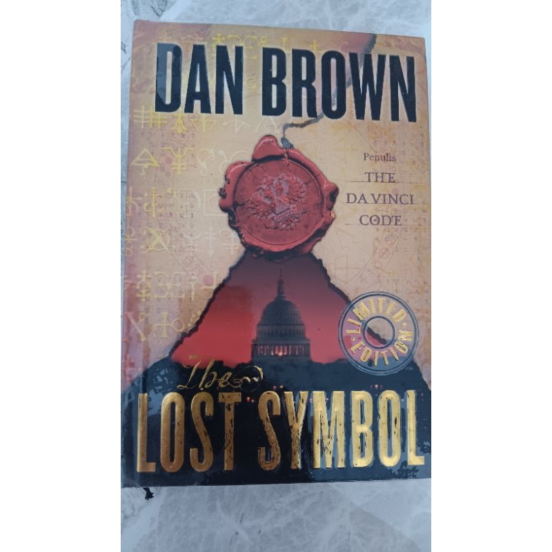 novel karya Dan Brown - the lost symbol - hard cover