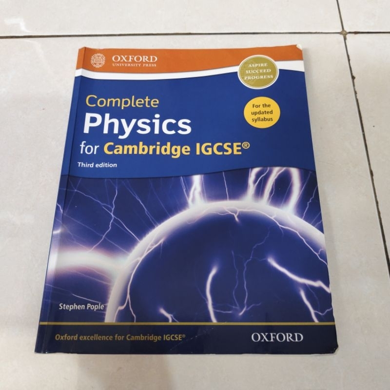 

Complete Physics for Cambridge IGCSE third edition