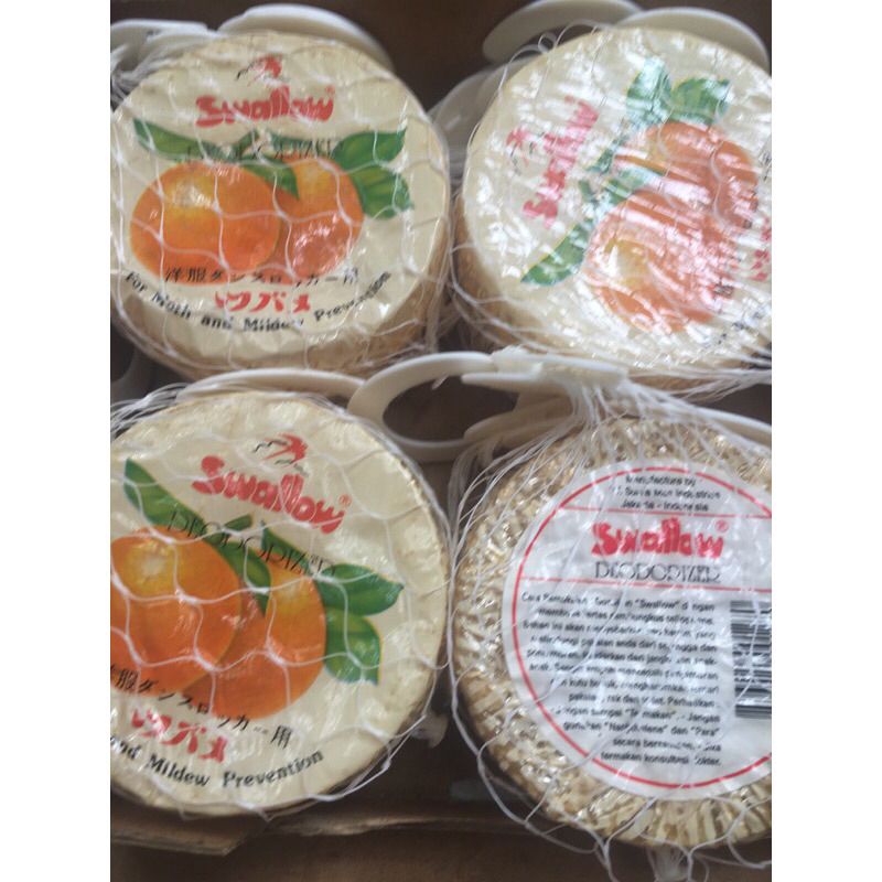 Kapur Barus Gantung Swallow 80Gr&BAGUS Ball 4 - Old Stok