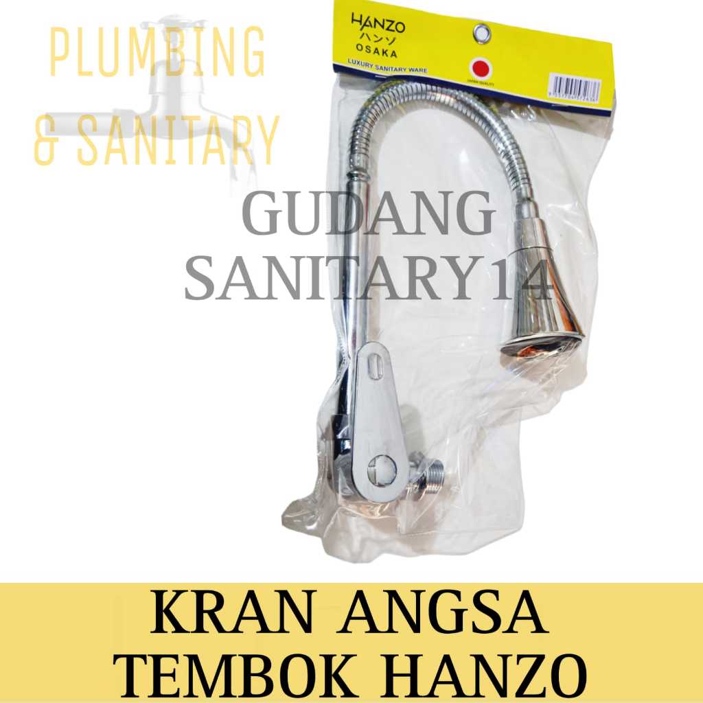 Kran Angsa Terompet FIO Kran Air Tembok Angsa Kepala Terompet Chrome Murah