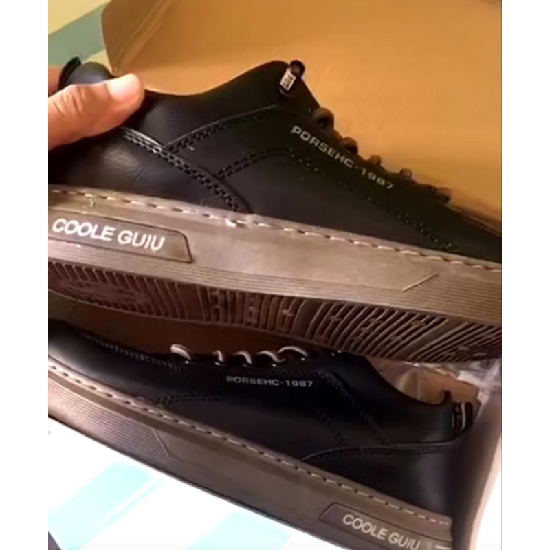 Leedoo Sepatu Casual Sneakers Pria Sepatu Formal Kulit Pria MC421