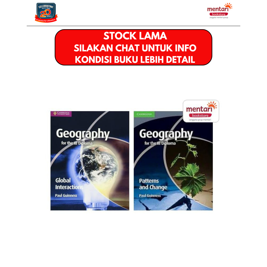 Geography for the IB Diploma | Buku Pelajaran Geografi [CLEARANCE SALE]