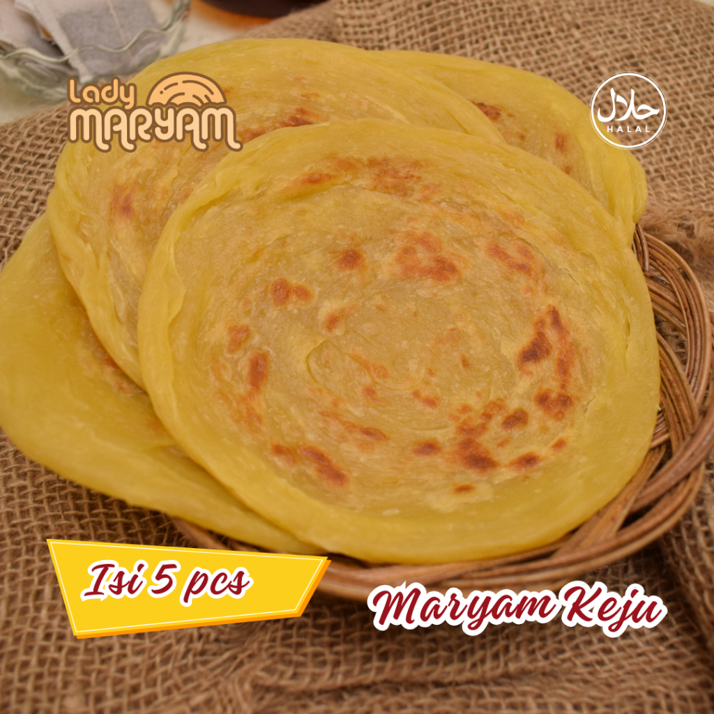 Roti Maryam Keju Isi 5 Piece