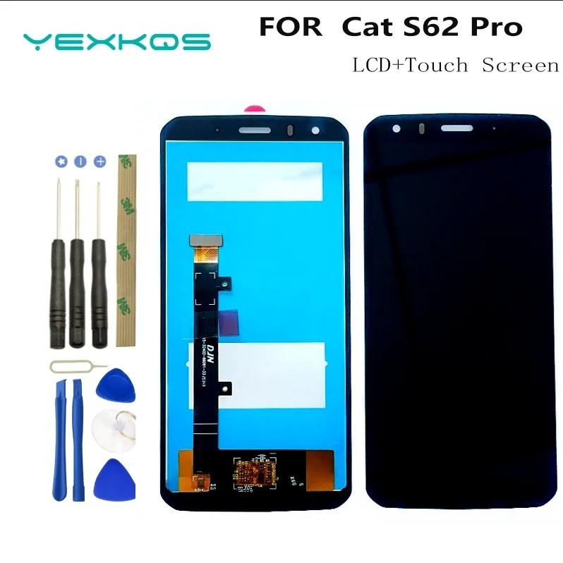 LAYAR LCD CAT S62 PRO TOUCHSCREEN ORIGINAL CATTERPILAR CAT S62 PRO