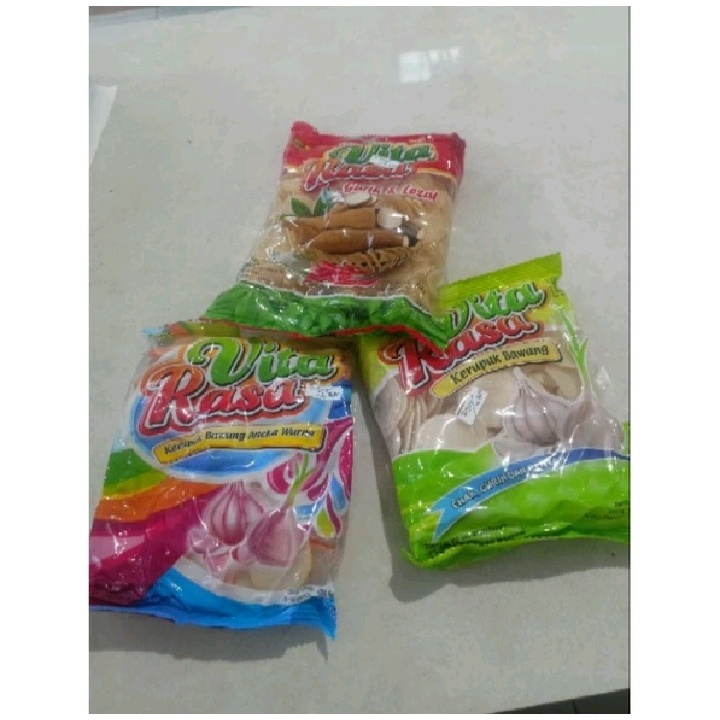 

Vita Rasa Kerupuk bawang 200gr