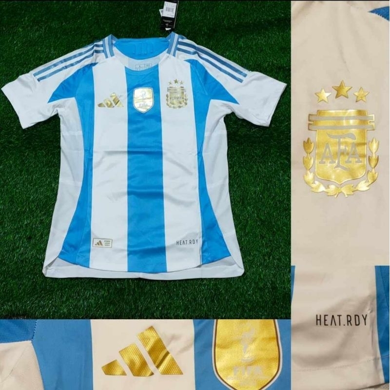 Jersey Kaos Baju Sepak Bola Timnas Argentina Home Away 3rd Third Training Latihan Prematch Big Size 