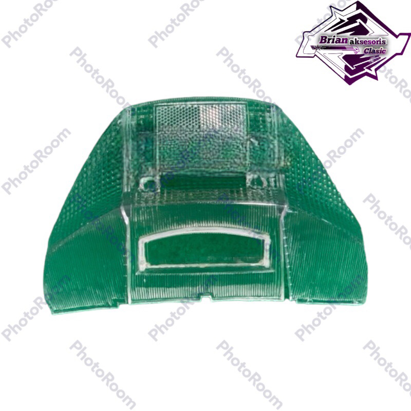 COD)Kaca mika stop + sein belakang honda astrea prima mika lampu belakang