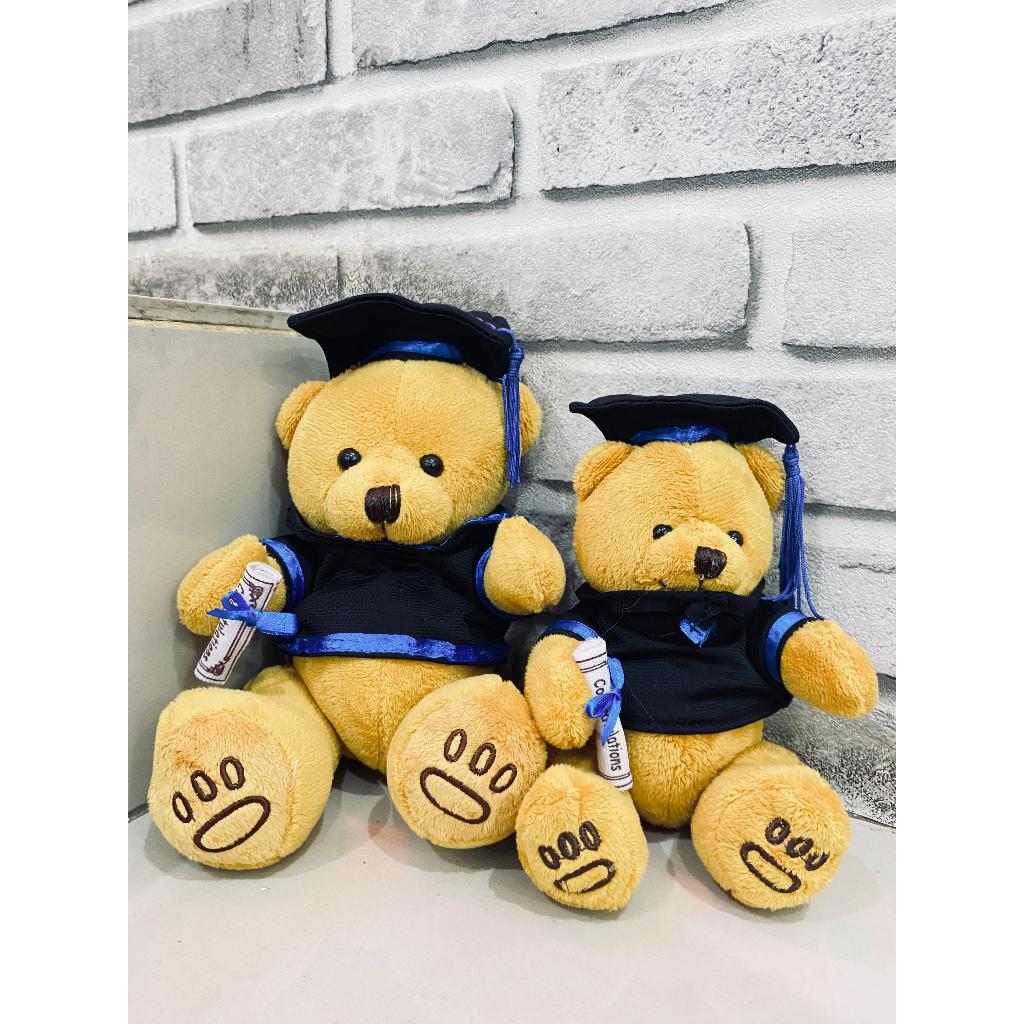 Boneka Wisuda/Boneka Toga/Teddy Bear Wisuda/Boneka Graduation/Boneka Wisuda Kecil Sedang