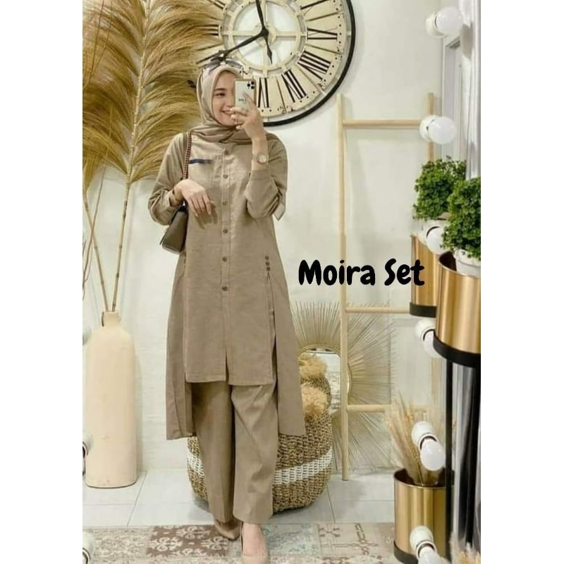 Moira Set Tunik Cantik New Trend