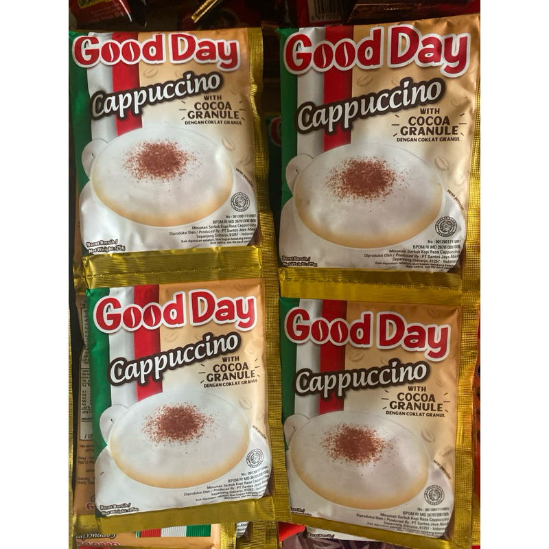 

GoodDay Cappucino 10 Sachet @25g