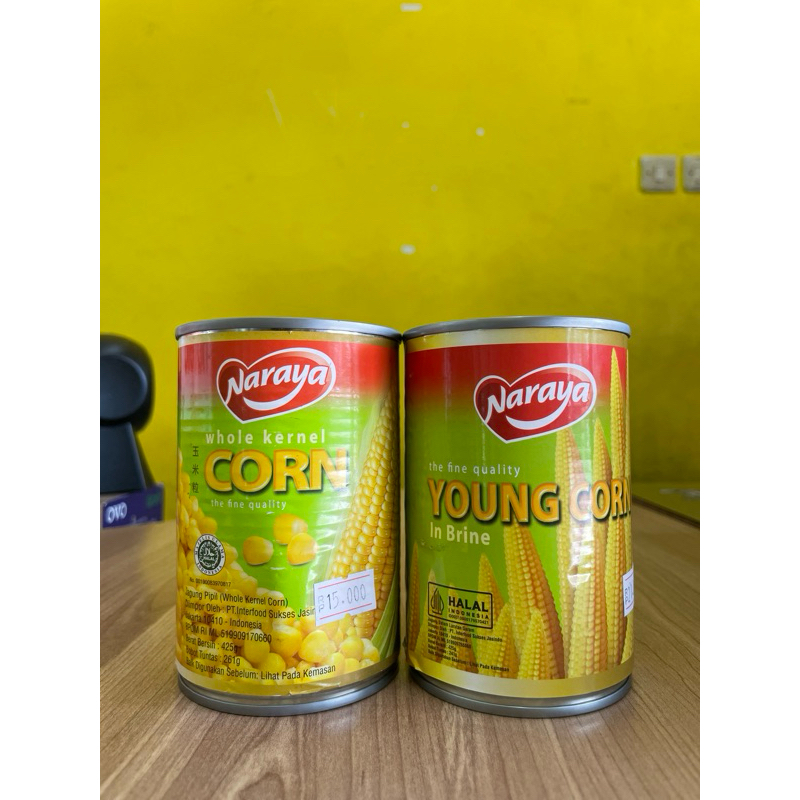 

Naraya Corn Kaleng 425 G