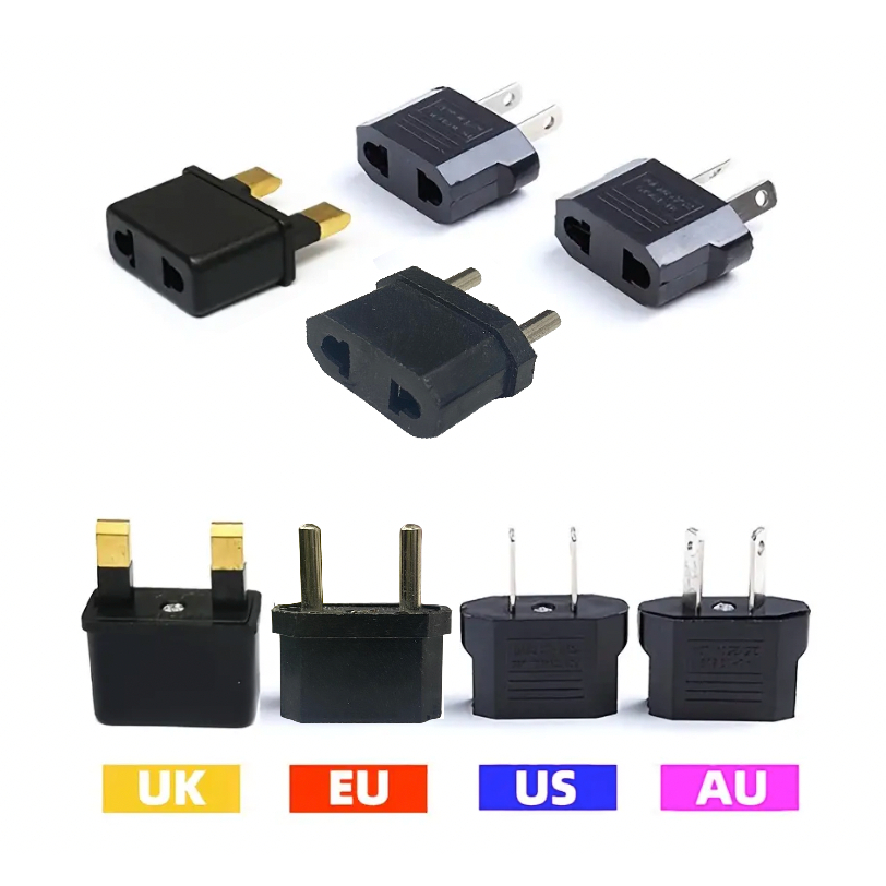 Adapter converter Colokan Listrik Power Convert Plug US EU UK Ke EU US Untuk Travel MURAH