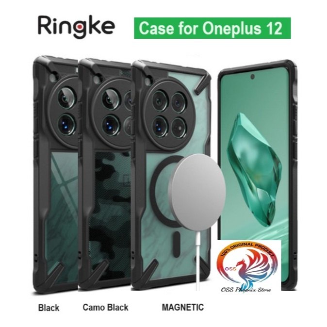 Case for Oneplus 12 Ringke Fusion X Casing Oneplus 12 Ringke Magnetic Fusion X