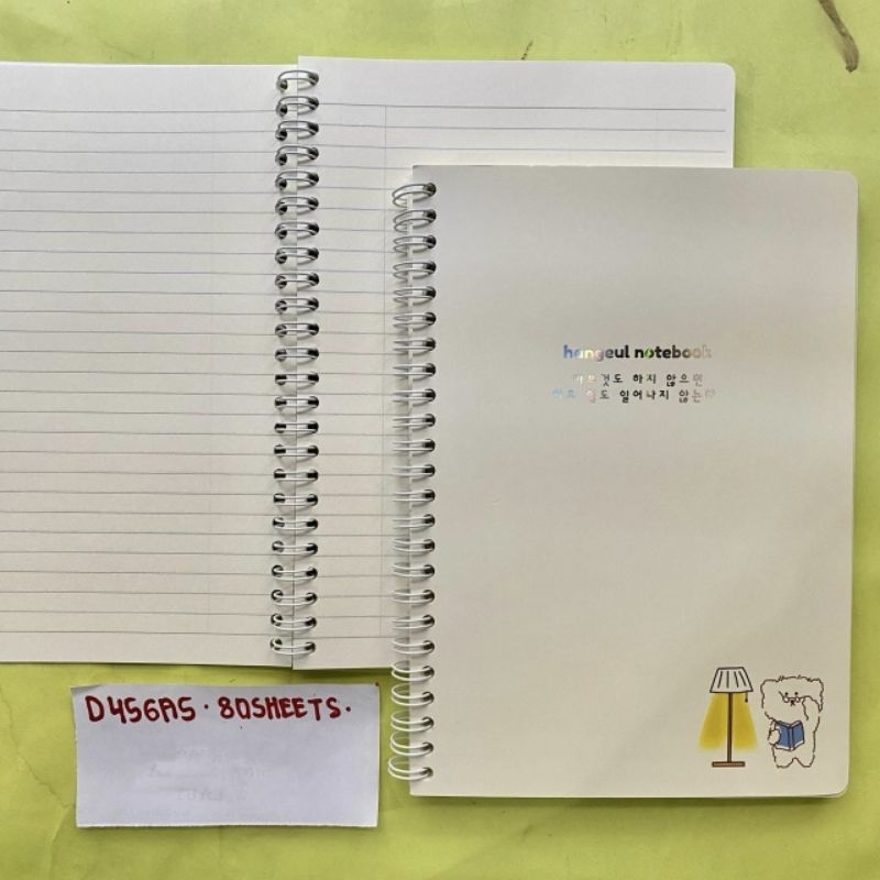

NOTEBOOK SPIRAL A5 D456A5 ISI 80 LEMBAR