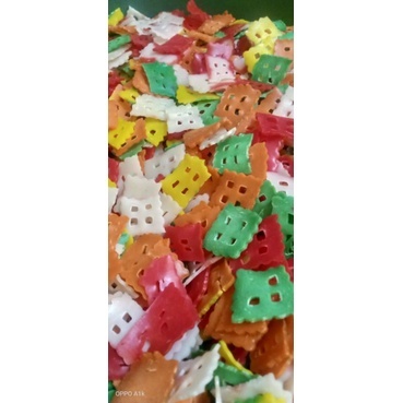 

KERUPUK TARO BESAR 1KG TOPPING SEBLAK