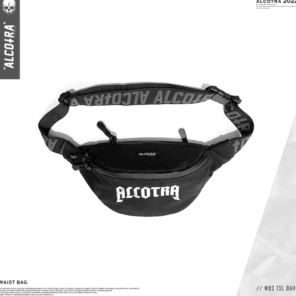 KODE I64R WBS TSL BAHN  WAISTBAG KECIL ALCOTRA  TAS PINGGANG ALCOTRA