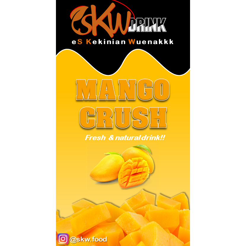 

SKW Drink Powder Mango Crush 230 gr