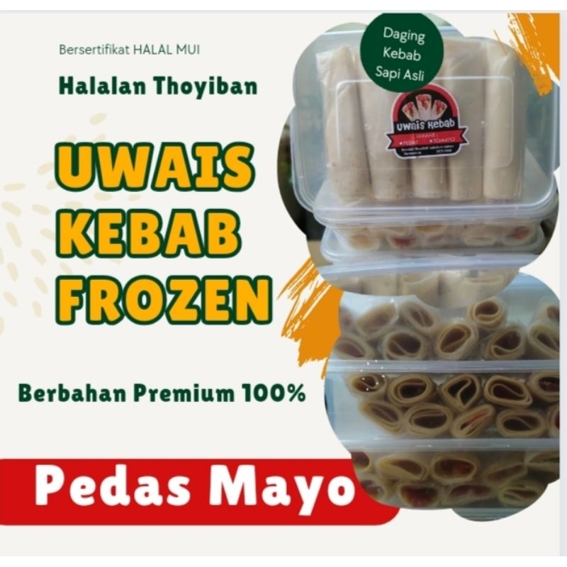 

Uwais Kebab Pedas Mayo isi 10 pcs