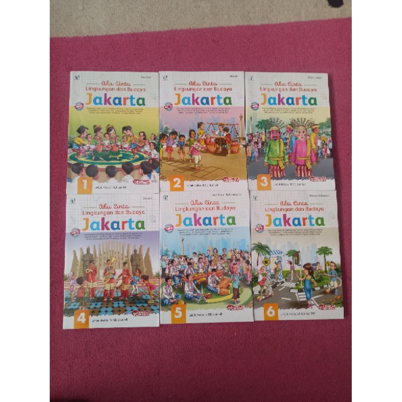 AKU CINTA LINGKUNGAN DAN BUDAYA JAKARTA PLBJ KELAS 1 2 3 4 5 6 SD TIGA SERANGKAI KURIKULUM MERDEKA