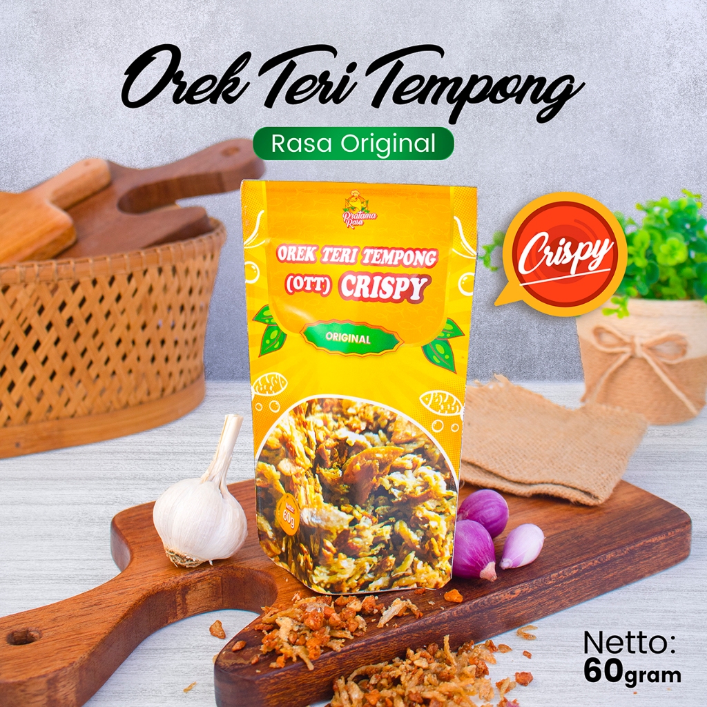 

Orek Teri Tempong - Crispy Original - Teri Nasi Crispy - Teri Nasi Medan - Teri Nasi - Teri Original - Orek Teri - Teri