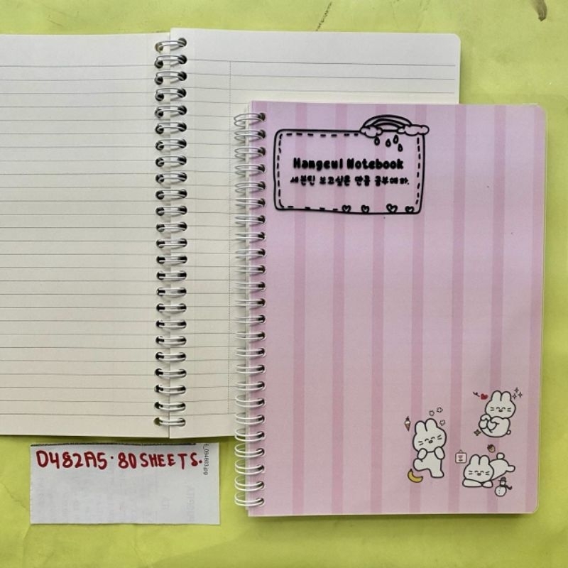 

NOTEBOOK SPIRAL A5 D482A5 ISI 80 LEMBAR