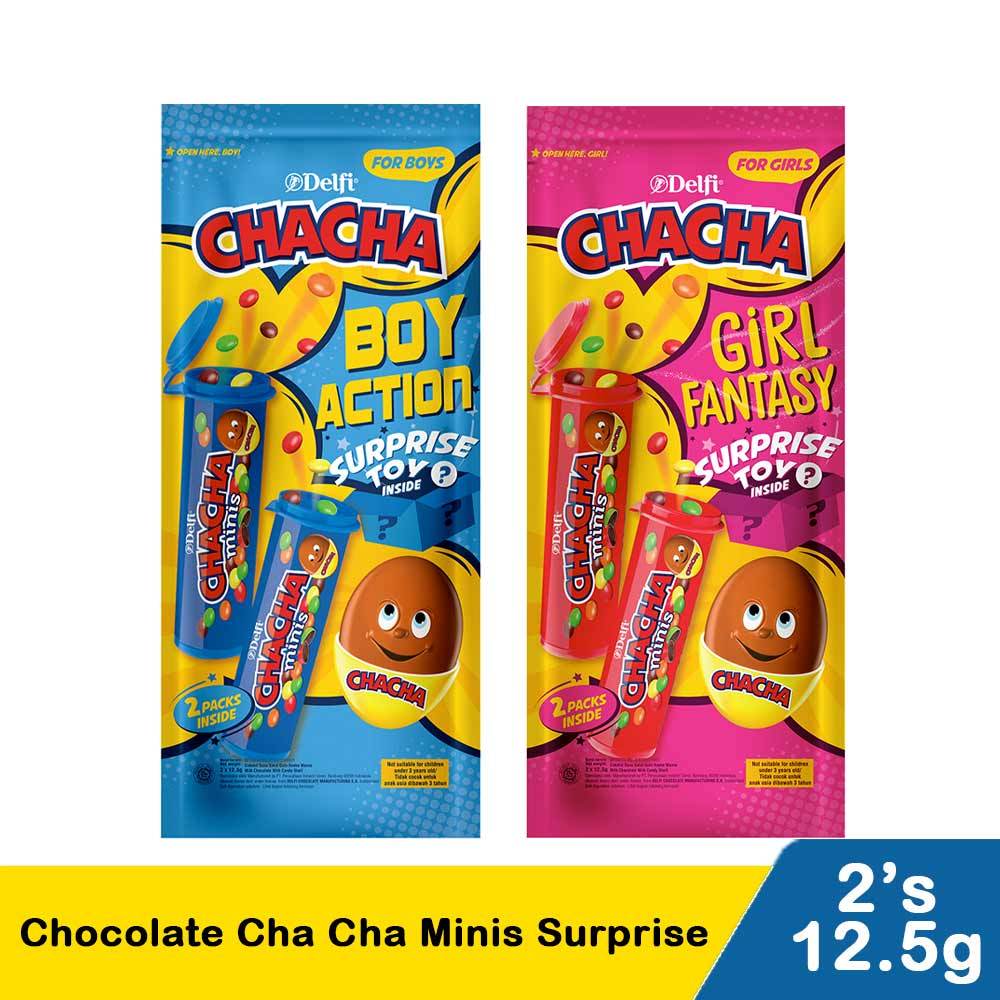 

Delfi Cha Cha Special Pack With Surprise Toy Inside Boy Action / Girl Fantasu