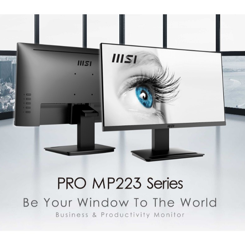 MSI MONITOR PRO MP223 22 inch FULLHD 100HZ RESMI