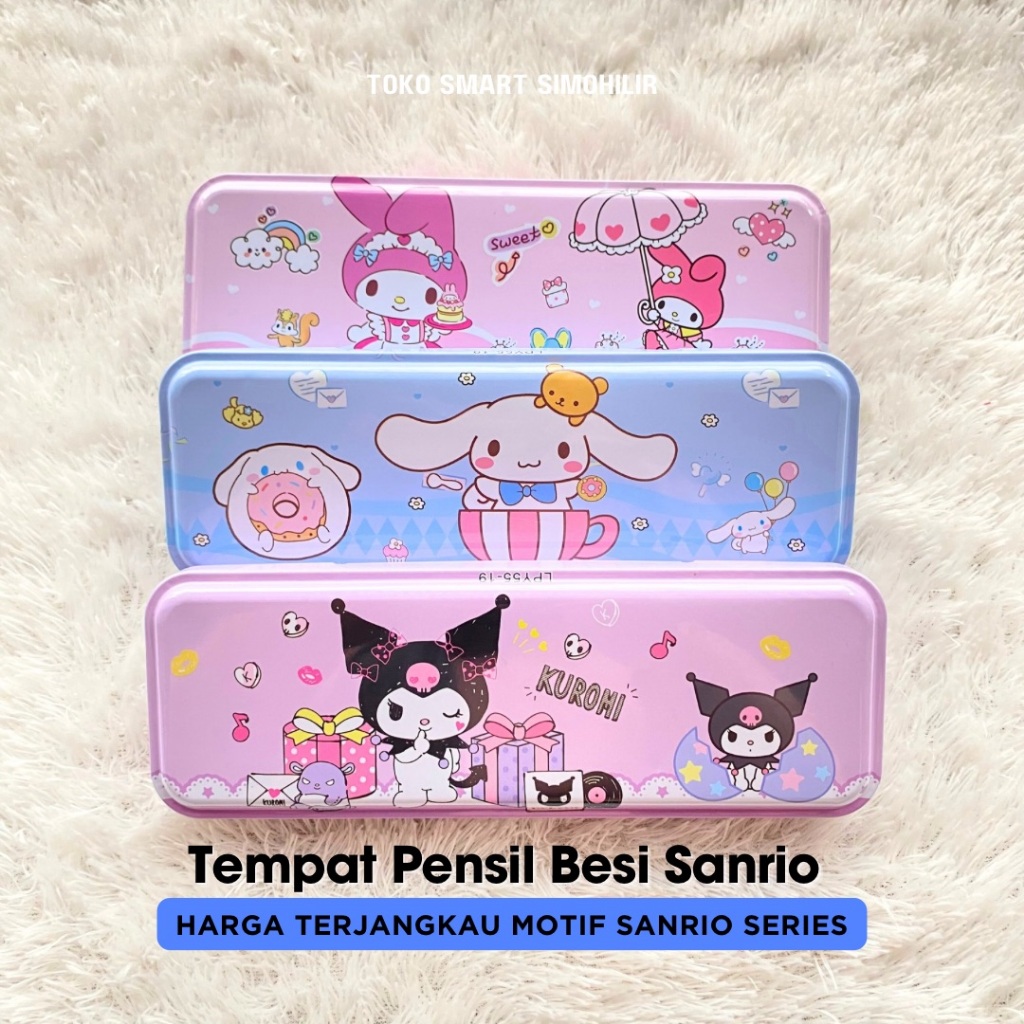 

TEMPAT PENSIL BESI SANRIO SERIES