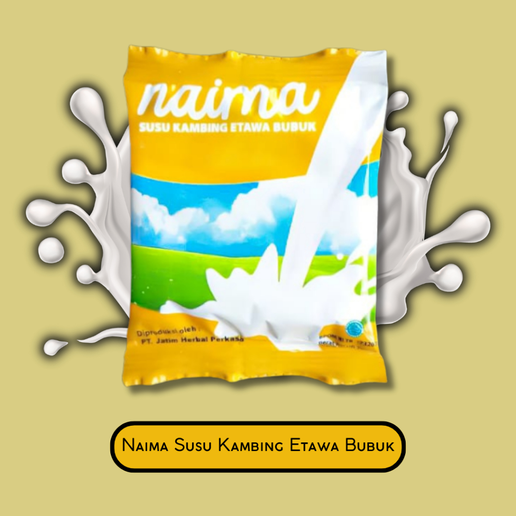 

Susu Kambing Etawa Naima Bubuk Plus Madu Propolis Bee Pollen 1 Sachet Original