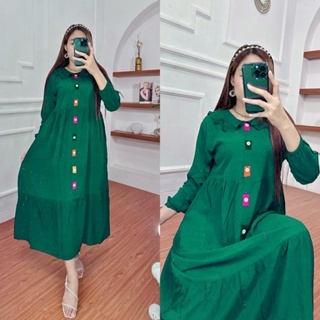 Gamis glessa viral - gamis loly ld 110 pb 130 - gamis midi kekinian-3