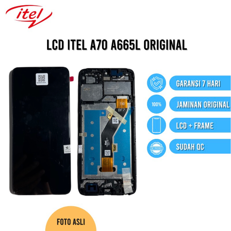 LCD TOUCHSCREEN ITEL A70 A665L ORIGINAL