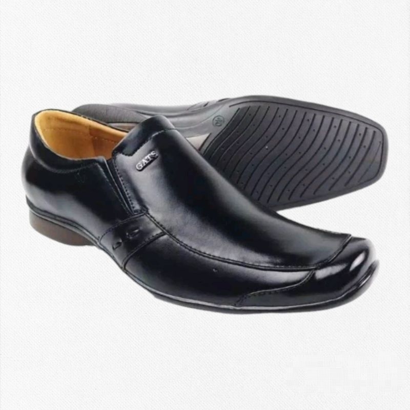 Sepatu Pantofel Pria GATS ZU-0011 Leather 100% Original Gats