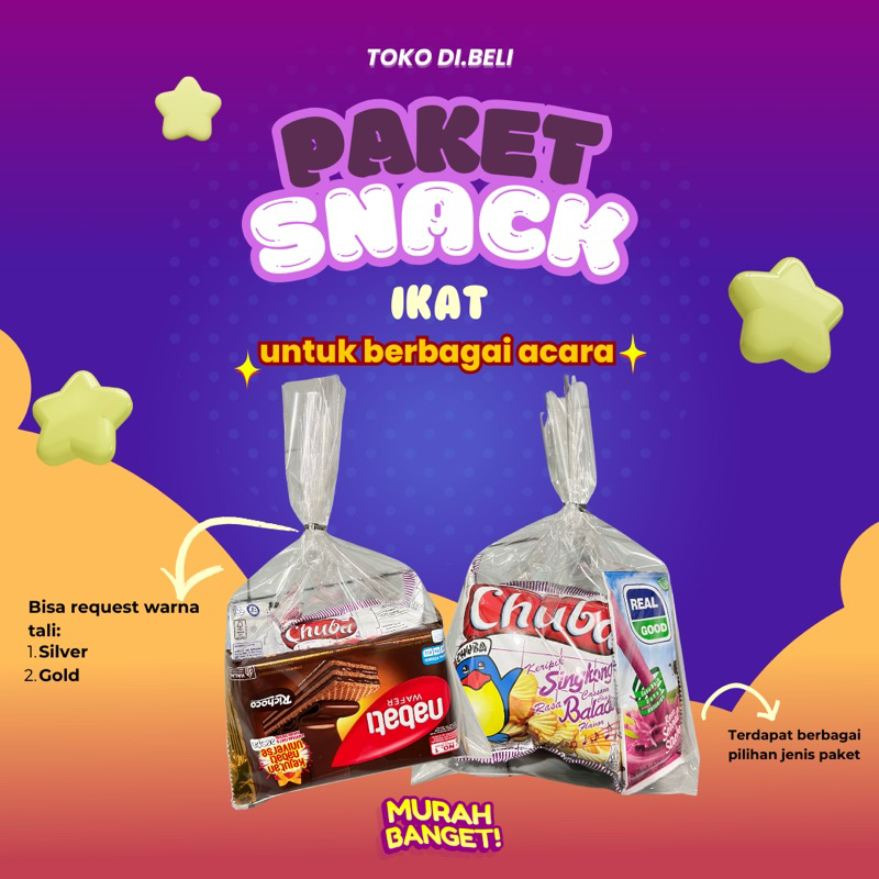 

Paket Snack Ikat Ulang Tahun (minimal pembelian 5 paket)