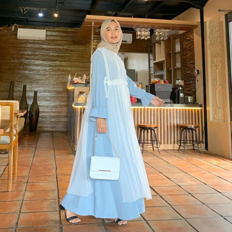 KODE S57K Hana outer  outer tile dot  outer kondangan  outer brukat  outer lace