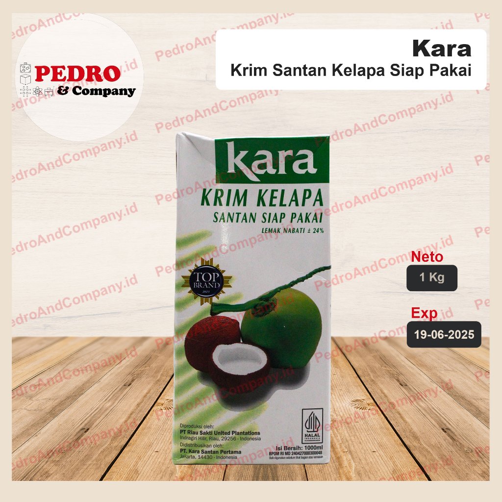 

Kara - Santan kelapa siap pakai/ coconut milk (1L)