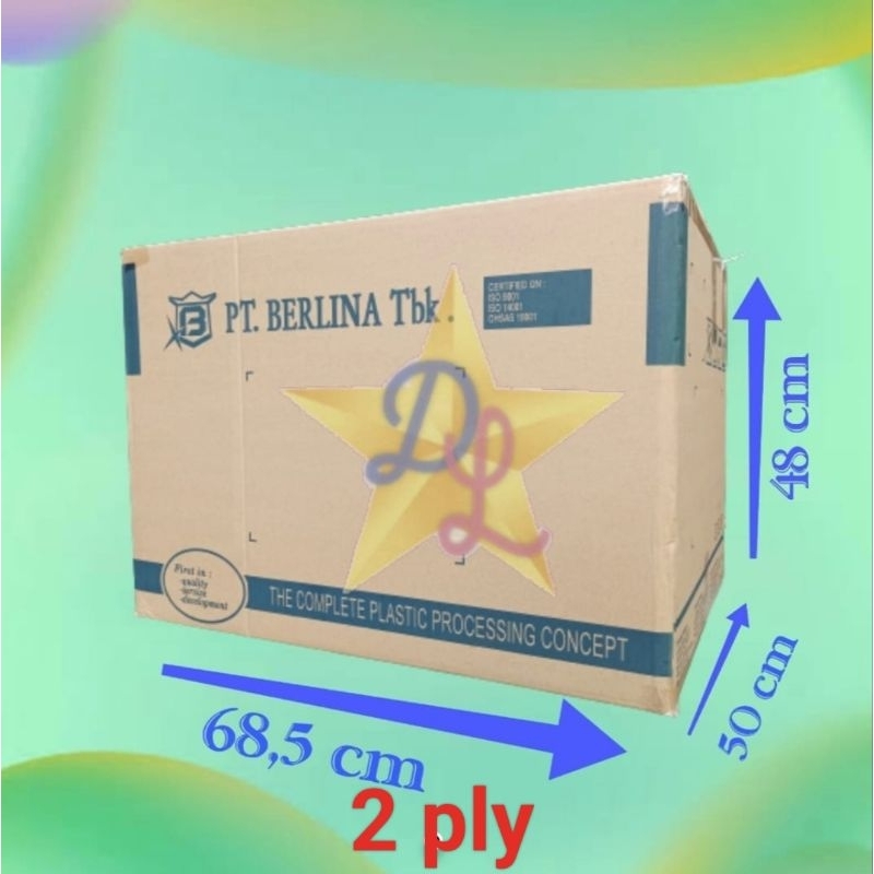 

kardus jumbo 2 ply berkualitas