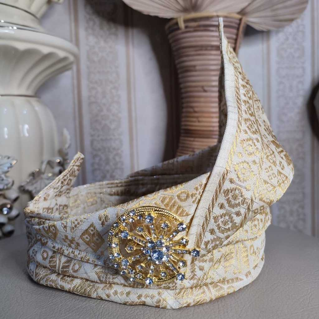 (ANAK)TANJAK MELAYU FULL SONGKET PREMIUM IKAT PANGLIMA BUDAK MELAYU RIAU